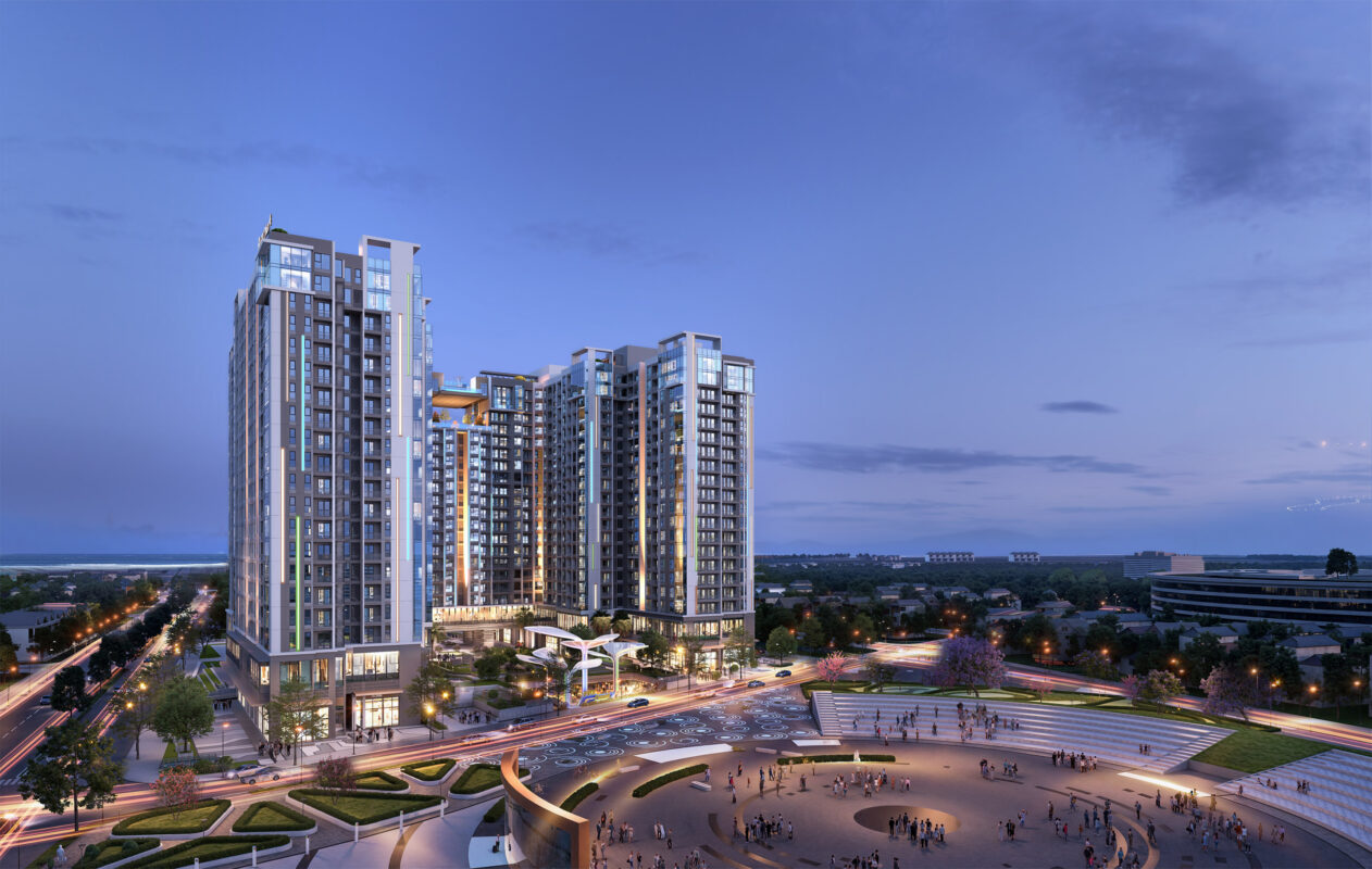 Full thiết kế 3D cảnh quan dự án FPT Plaza 4 Đà Nẵng